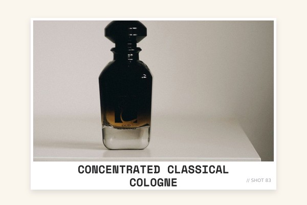 concentrated classical cologne