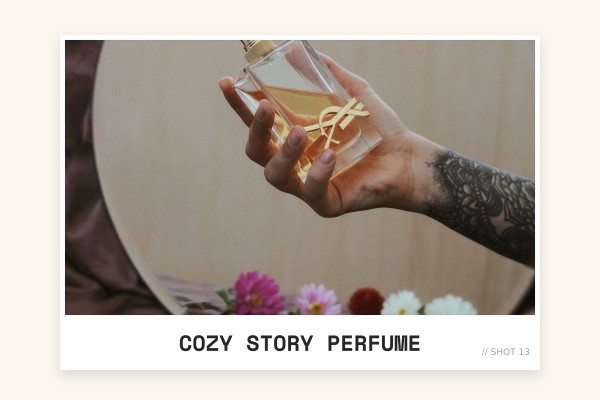 cozy story perfume