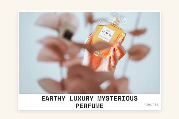 earthy luxury mysterious perfume