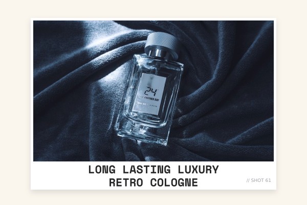 long lasting luxury retro cologne