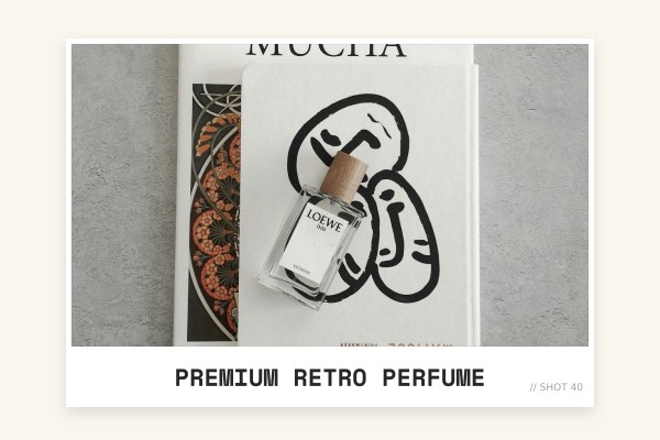 premium retro perfume