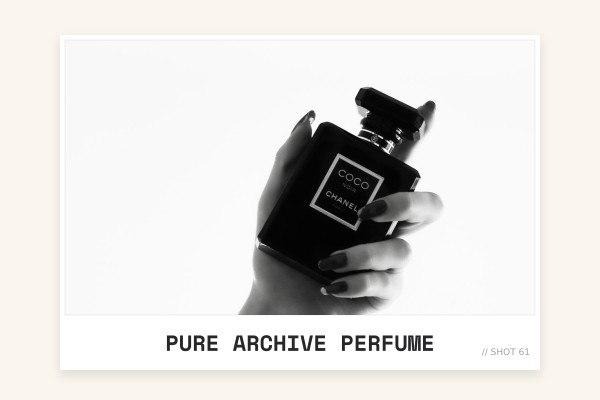 pure archive perfume