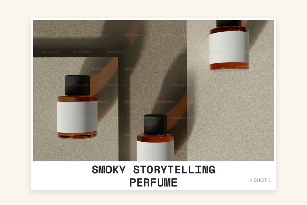 smoky storytelling perfume