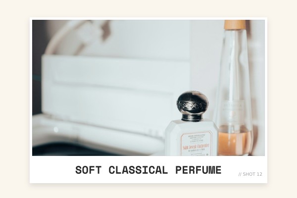 soft classical perfume